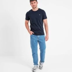 Hilston Mens T-Shirt - Indigo -Fashion General Store 61856 HILST001 1