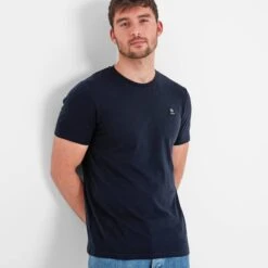 Hilston Mens T-Shirt - Indigo -Fashion General Store 61856 HILST001 5