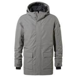 Hulland Mens Waterproof Down Parka - Steel Grey -Fashion General Store 61856 HULL001