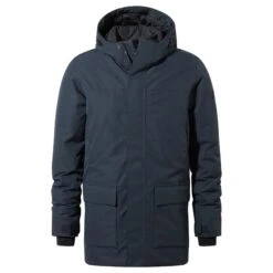 Hulland Mens Waterproof Down Parka - Dark Indigo -Fashion General Store 61856 HULL002