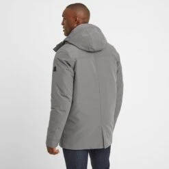 Hulland Mens Waterproof Down Parka - Steel Grey -Fashion General Store 61856 HULL002 3