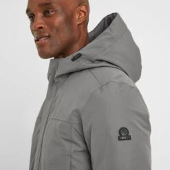 Hulland Mens Waterproof Down Parka - Steel Grey -Fashion General Store 61856 HULL002 4