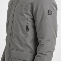 Hulland Mens Waterproof Down Parka - Steel Grey -Fashion General Store 61856 HULL002 5