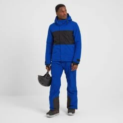Hunsworth Mens Ski Jacket - Royal Blue/Black -Fashion General Store 61856 HUNSW002 1