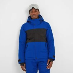 Hunsworth Mens Ski Jacket - Royal Blue/Black -Fashion General Store 61856 HUNSW002 9