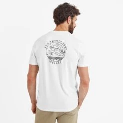 Ireland Mens T-Shirt - Optic White -Fashion General Store 61856 IREL001 3