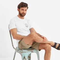 Ireland Mens T-Shirt - Optic White -Fashion General Store 61856 IREL001 4