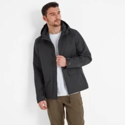 Jace Mens Jacket - Washed Black -Fashion General Store 61856 JACE002 4