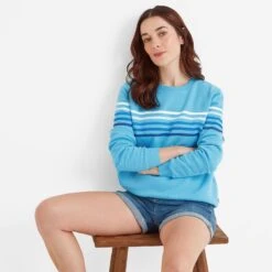 Janie Womens Sweater - Blue Tide -Fashion General Store 61856 JANIE301 4