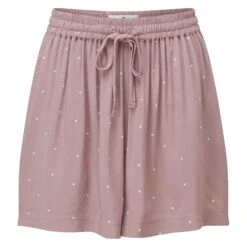 Katerina Womens Shorts - Faded Pink Spot -Fashion General Store 61856 KATE301