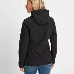 Keld Womens Softshell Hooded Jacket - Black -Fashion General Store 61856 KELDH300 2