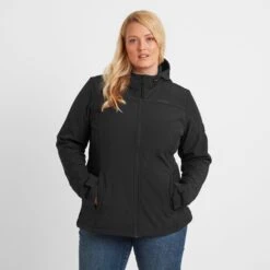 Keld Womens Softshell Hooded Jacket - Black -Fashion General Store 61856 KELDH300 2 9c299508 15c5 4a61 a840 332763ff9486