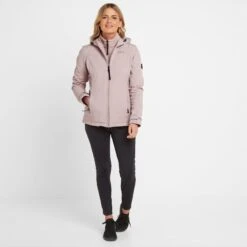 Keld Womens Softshell Hooded Jacket - Dusky Pink 10 Keld Womens Softshell Hooded Jacket - Dusky Pink -Fashion General Store 61856 KELDH308 1