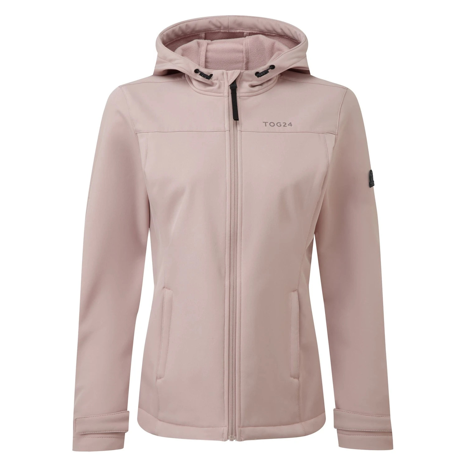 Keld Womens Softshell Hooded Jacket - Dusky Pink 7 Keld Womens Softshell Hooded Jacket - Dusky Pink - Image 5