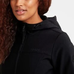 Keld Womens Softshell Long Jacket - Black 12 Keld Womens Softshell Long Jacket - Black -Fashion General Store 61856 KELDL300 4