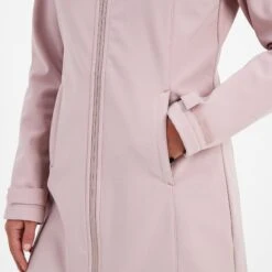 Keld Womens Softshell Long Jacket - Dusky Pink -Fashion General Store 61856 KELDL304 5