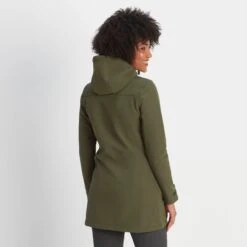 Keld Womens Softshell Long Jacket - Khaki -Fashion General Store 61856 KELDL305 3