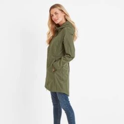 Kilnsey Womens Waterproof Jacket - Khaki 13 Kilnsey Womens Waterproof Jacket - Khaki -Fashion General Store 61856 KILN333 5