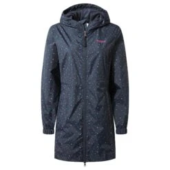 Kilnsey Womens Waterproof Jacket - Dark Indigo Scattered Star -Fashion General Store 61856 KILN381