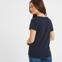 Kinver Womens Button Up Top - Dark Indigo -Fashion General Store 61856 KINV300 3