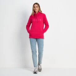 Kirkby Womens Funnel Neck Fleece - Magenta Pink 12 Kirkby Womens Funnel Neck Fleece - Magenta Pink -Fashion General Store 61856 KIRKB300 1