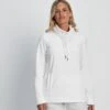 Kirkby Womens Funnel Neck Fleece - Optic White -Fashion General Store 61856 KIRKB302 2