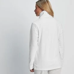 Kirkby Womens Funnel Neck Fleece - Optic White 16 Kirkby Womens Funnel Neck Fleece - Optic White -Fashion General Store 61856 KIRKB302 7