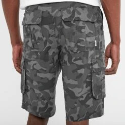 Knight Mens Cargo Shorts - Steel Camo -Fashion General Store 61856 KNIGH100 5