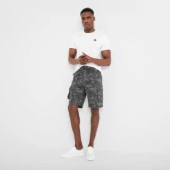 Knight Mens Cargo Shorts - Steel Camo -Fashion General Store 61856 KNIGH100 6