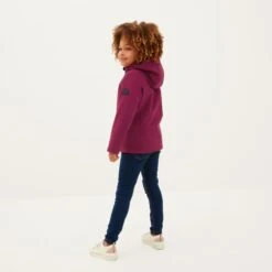 Koroma Kids Softshell Hooded Jacket - Raspberry -Fashion General Store 61856 KORO603 2