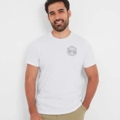 Lakes Mens T Shirt - White