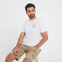 Lakes Mens T Shirt - White -Fashion General Store 61856 LAKE001 6