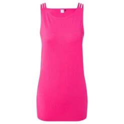 Langan Womens Tech Vest - Vibrant Pink -Fashion General Store 61856 LANG301