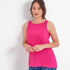 Langan Womens Tech Vest - Vibrant Pink -Fashion General Store 61856 LANG301 6