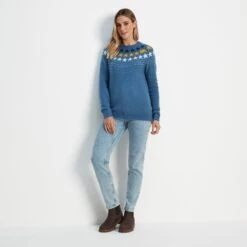 Larisa Womens Knitted Jumper - Blueberry -Fashion General Store 61856 LARIS301 6