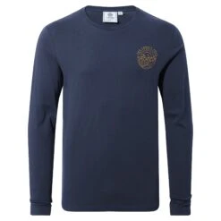Ledstam Mens Long Sleeve T-Shirt - Dark Indigo -Fashion General Store 61856 LEDST001