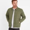 Ludwell Mens Padded Overshirt - Khaki -Fashion General Store 61856 LUDW002 2