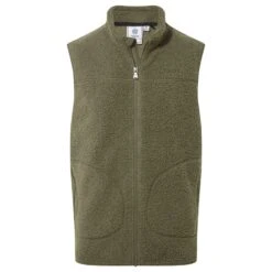 Mackay Mens Sherpa Fleece Gilet - Khaki 19 Mackay Mens Sherpa Fleece Gilet - Khaki -Fashion General Store 61856 MACK002