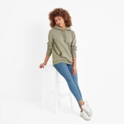 Magdalen Womens Overhead Hoodie - Sage Green -Fashion General Store 61856 MAGD303 4
