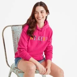 Mariah Womens Hoodie - Hibiscus Pink -Fashion General Store 61856 MARIAH300 4