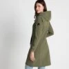 Marina Womens Extra Long Softshell Jacket - Khaki -Fashion General Store 61856 MARIN301 3