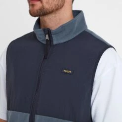 Marray Mens Fleece Gilet - Steel Blue/Indigo -Fashion General Store 61856 MARR001 6
