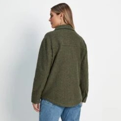 Maxine Womens Shacket - Khaki -Fashion General Store 61856 MAXI301 3