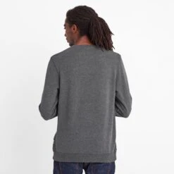 Mellor Mens Sweat - Dark Grey Marl 10 Mellor Mens Sweat - Dark Grey Marl -Fashion General Store 61856 MELL002 3