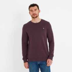 Mellor Mens Sweat - Deep Port -Fashion General Store 61856 MELL004 1
