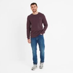 Mellor Mens Sweat - Deep Port -Fashion General Store 61856 MELL004 3