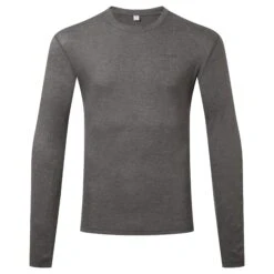 Meru Mens Cashmere Touch Base Layer Crew Neck - Dark Grey Marl 18 Meru Mens Cashmere Touch Base Layer Crew Neck - Dark Grey Marl -Fashion General Store 61856 MERU010