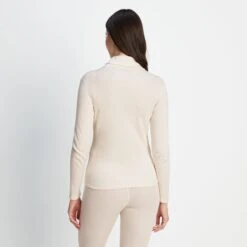 Meru Womens Cashmere Touch Base Layer Roll Neck - Off White -Fashion General Store 61856 MERU320 3 2371c35c 7e5d 4506 9b84 c92dc366ec36