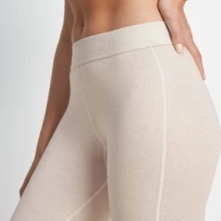 Meru Womens Cashmere Touch Base Layer Leggings - Off White -Fashion General Store 61856 MERU400 3