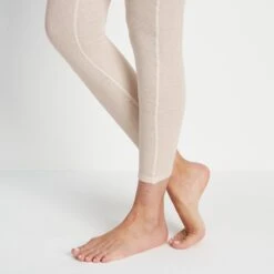 Meru Womens Cashmere Touch Base Layer Leggings - Off White -Fashion General Store 61856 MERU400 4